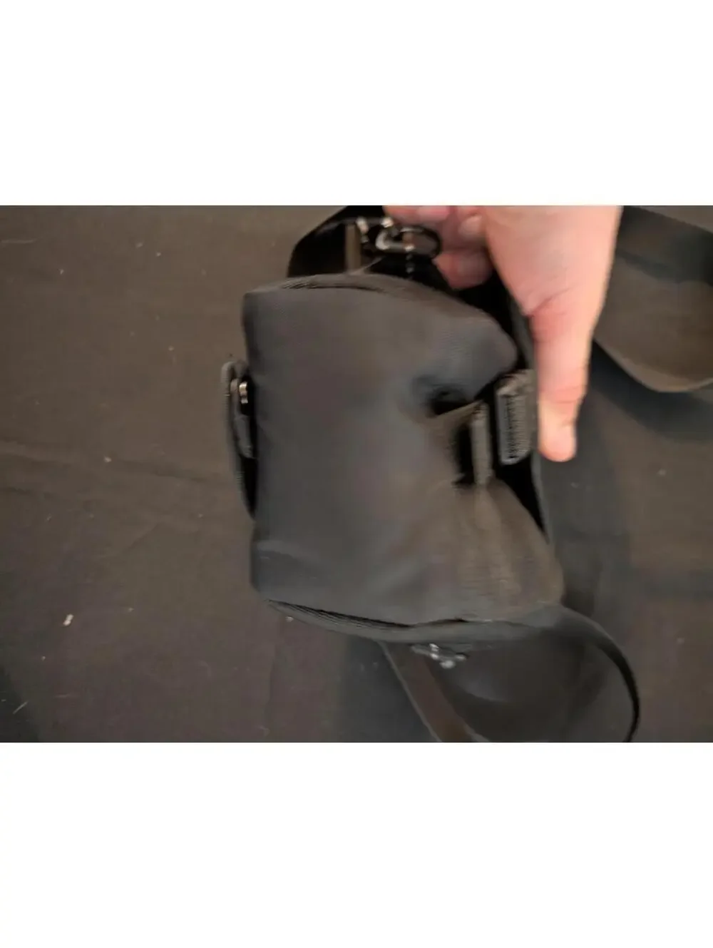 Lowepro Black Padded Shoulder Camera Bag Crossbody with Adjustable Strap